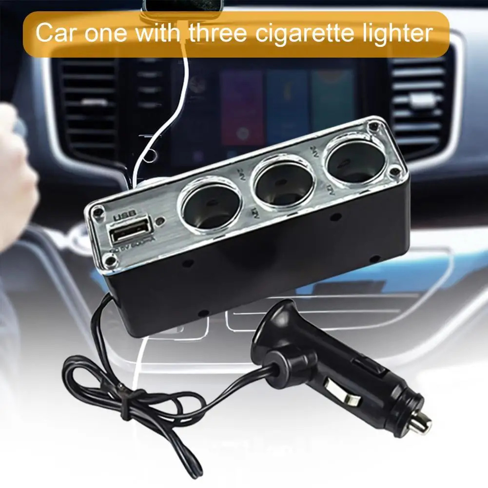 Universal 3 Way Multi Socket Car Cigarette Lighter Splitter USB Plug Charger DC 12V/24V Adapter With USB Port Car Accessories
Universal 3 Way Multi Socket Car Cigarette Lighter Splitter USB Plug Charger DC 12V/24V Adapter With USB Port Car Accessories