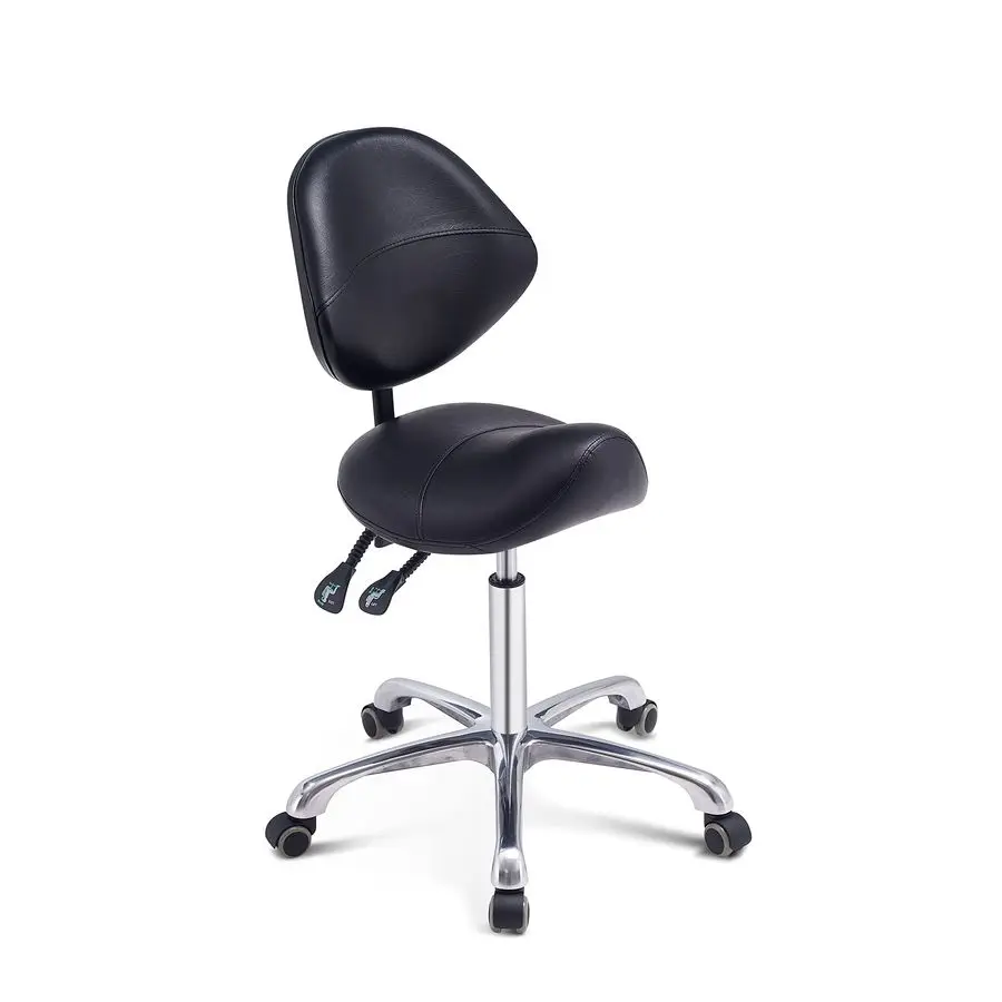 Professional Saddle Stool Chair with Back Support, Rolling Saddle Ergonomic Stool Heavy Duty for Clinic Dentist Spa Massage Salo
Professional Saddle Stool Chair with Back Support, Rolling Saddle Ergonomic Stool Heavy Duty for Clinic Dentist Spa Massage Salo