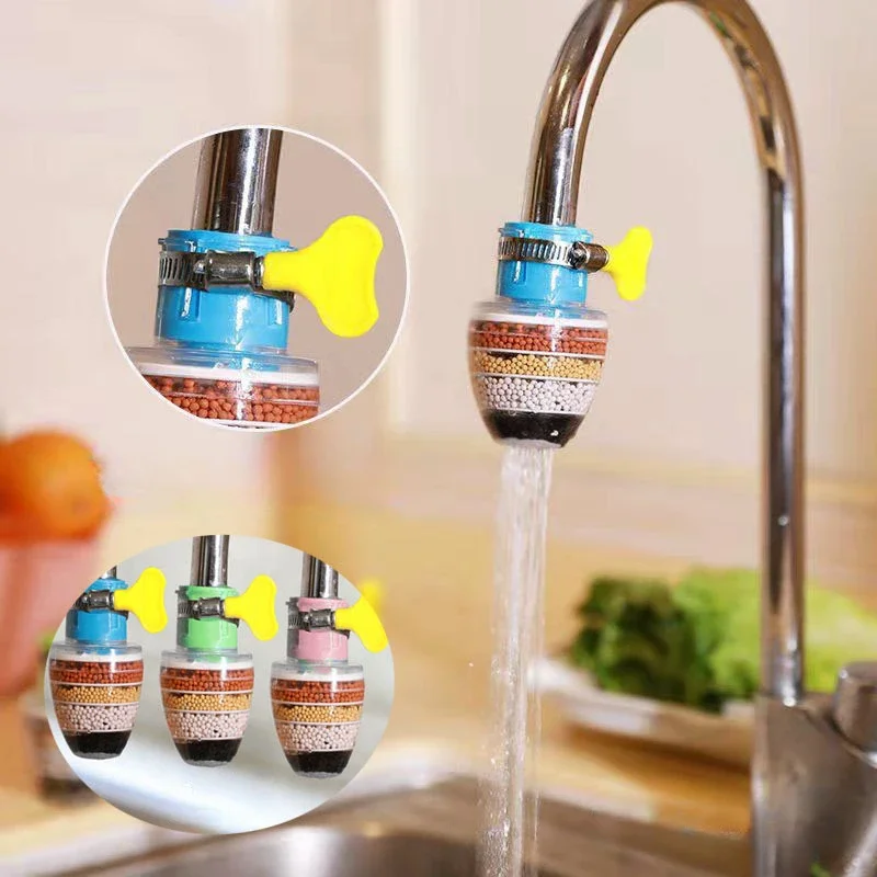 Faucet splash-proof head kitchen water purification filter retractable rotating with Maifan stone water-saving shower
Faucet splash-proof head kitchen water purification filter retractable rotating with Maifan stone water-saving shower