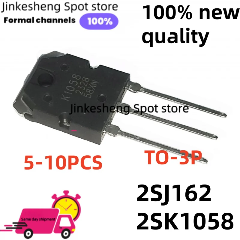 5-10PCS new and original 2SK1058 2SJ162 K1058 J162 TO-3P AMPLIFIER TO TUBE in stock
5-10PCS new and original 2SK1058 2SJ162 K1058 J162 TO-3P AMPLIFIER TO TUBE in stock
