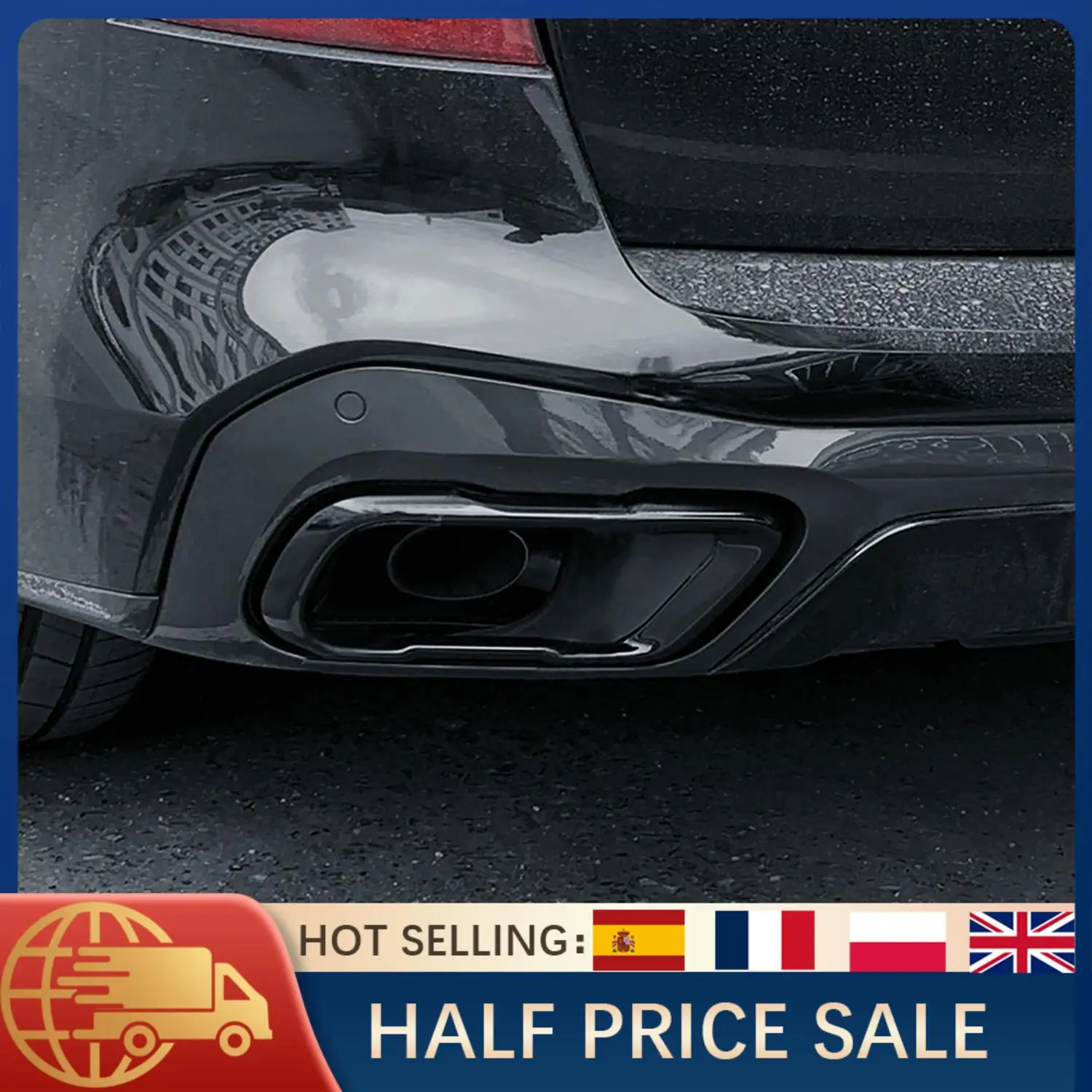 Для BMW X5 G05 X6 G06 X7 G07 Глушитель Задняя труба Накладка 2 шт. Нержавеющая сталь Черная задняя розетка Декоративная защита
Для BMW X5 G05 X6 G06 X7 G07 Глушитель Задняя труба Накладка 2 шт. Нержавеющая сталь Черная задняя розетка Декоративная защита