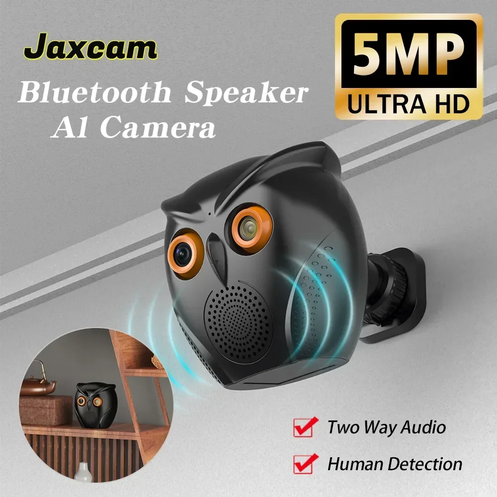 iCSee 5MP WIFI Bluetooth Speaker Camera security protection Wireless HD Surveillance Camera with bracket Indoor Monitor IP Cam
iCSee 5MP WIFI Bluetooth Speaker Camera security protection Wireless HD Surveillance Camera with bracket Indoor Monitor IP Cam