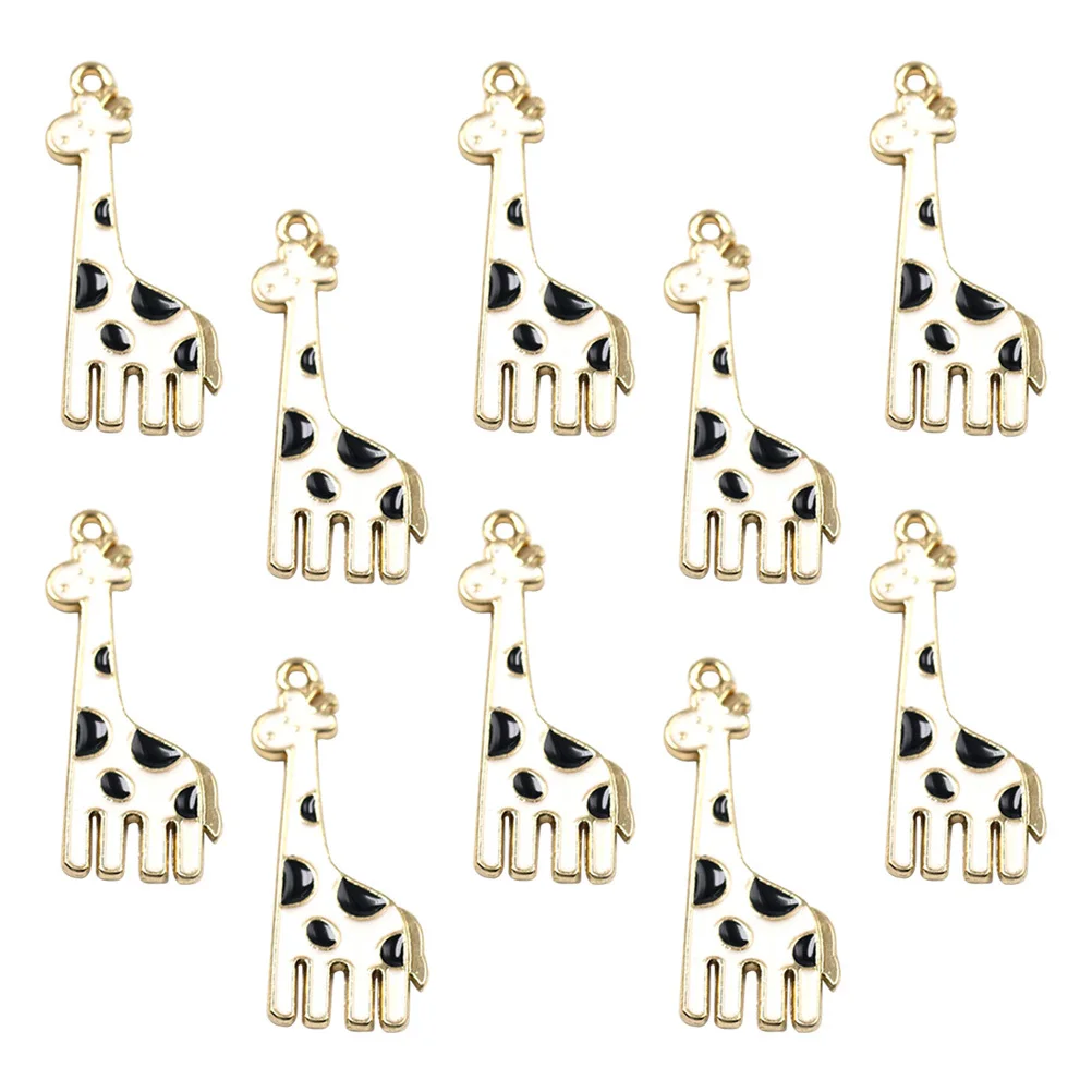 10Pcs Giraffe Alloy Pendant Charms Simple Stylish DIY Necklace Earrings Bracelet Jewelry Making Accessories Alloy Pendant Charm
10Pcs Giraffe Alloy Pendant Charms Simple Stylish DIY Necklace Earrings Bracelet Jewelry Making Accessories Alloy Pendant Charm