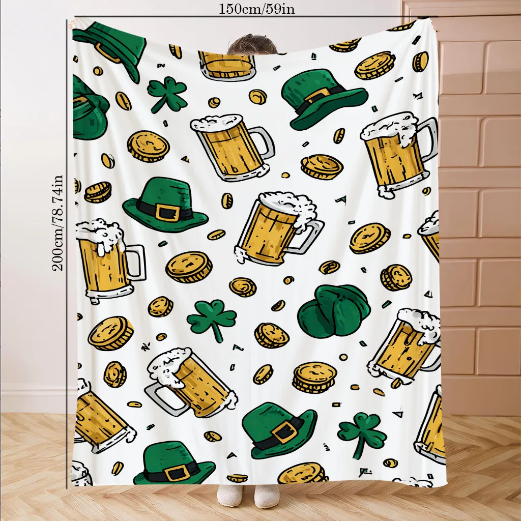 Одеяло Святого Патрика и Рождества — уютный плед на тему
Одеяло Святого Патрика и Рождества — уютный плед на тему