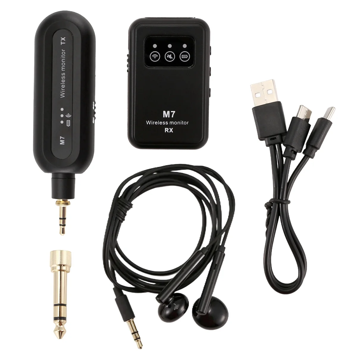 AU47-Wireless In-Ear Monitor System 2.4Ghz Wireless IEM System with Transmitter Receiver Automatic for Studio Live
AU47-Wireless In-Ear Monitor System 2.4Ghz Wireless IEM System with Transmitter Receiver Automatic for Studio Live