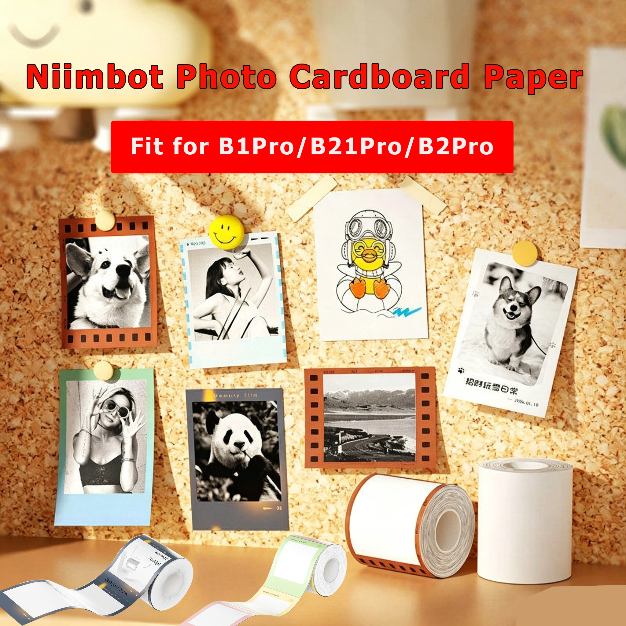300dpi Niimbot B1Pro/B21Pro/B2Pro Thermal Photo Cardboard Paper MERRY Christmas Tree Santa Claus Decorative Tags
300dpi Niimbot B1Pro/B21Pro/B2Pro Thermal Photo Cardboard Paper MERRY Christmas Tree Santa Claus Decorative Tags
