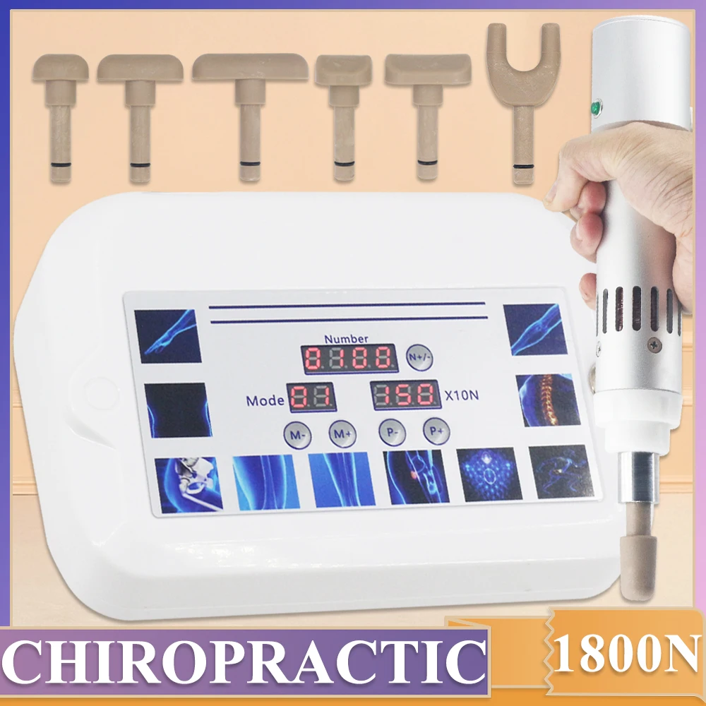 Chiropractic Adjusting Instrument 1800N New Impulse Adjuster Electric Correction Gun Cervical Massage Spine Chiropractic Tools
Chiropractic Adjusting Instrument 1800N New Impulse Adjuster Electric Correction Gun Cervical Massage Spine Chiropractic Tools