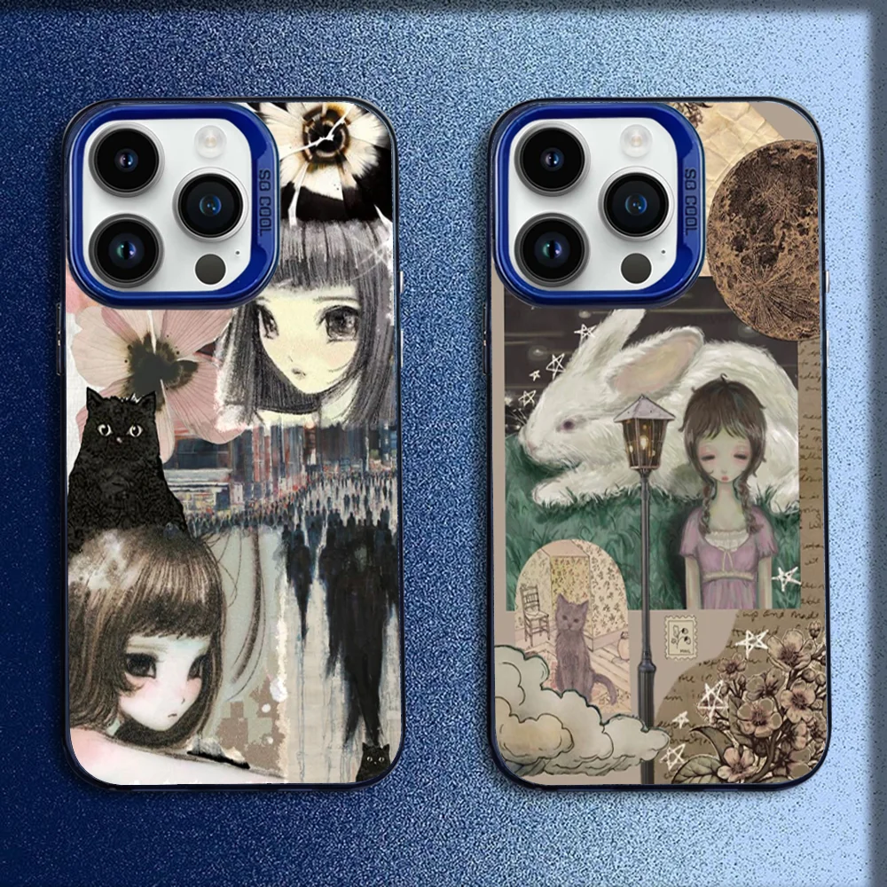 A-Aya T-Takano Girl Art Phone Case For iPhone 16,15,14,13,12,11,Mini,Pro,E,MAX Blue Candy Matte Shockproof Cover
A-Aya T-Takano Girl Art Phone Case For iPhone 16,15,14,13,12,11,Mini,Pro,E,MAX Blue Candy Matte Shockproof Cover