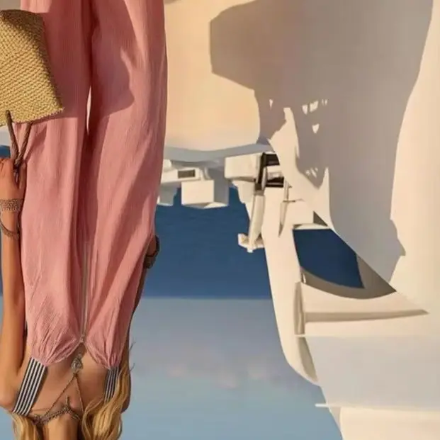 Women Pink Striped Jumpsuit Sleeveless Zipper Loose Wide Leg Casual Summer Beach Romper with Pockets Loose Leg Binding Jumpsuit
Women Pink Striped Jumpsuit Sleeveless Zipper Loose Wide Leg Casual Summer Beach Romper with Pockets Loose Leg Binding Jumpsuit