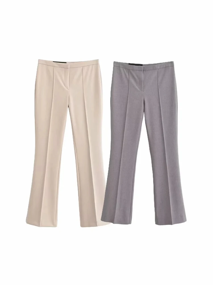 OUROPEAN ZTATION 2025 Summer Female Commuting Button Bottoms Long Pants Streetwear Woman Sports Pants Ruffles Pockets High Waist
OUROPEAN ZTATION 2025 Summer Female Commuting Button Bottoms Long Pants Streetwear Woman Sports Pants Ruffles Pockets High Waist