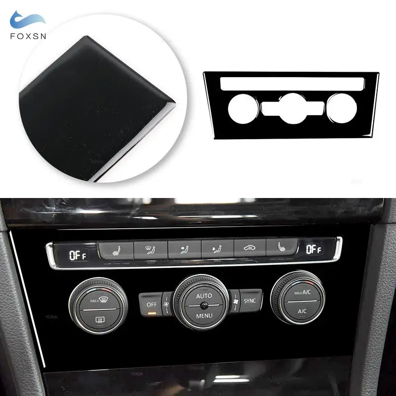 Piano Black Car Interior Center Console Air Conditioner Knob Decorative Trim For VW Golf 7 MK7 VII 2013 2014 2015 2016 2017
Piano Black Car Interior Center Console Air Conditioner Knob Decorative Trim For VW Golf 7 MK7 VII 2013 2014 2015 2016 2017