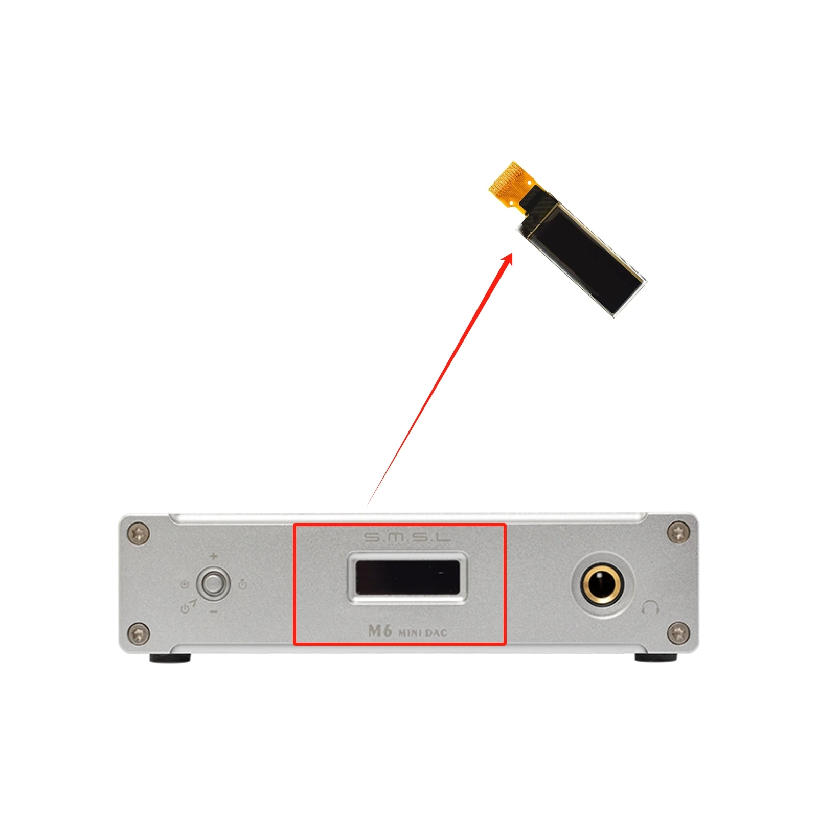 New Oled display for SMSL M6 M8A Screen repair
New Oled display for SMSL M6 M8A Screen repair