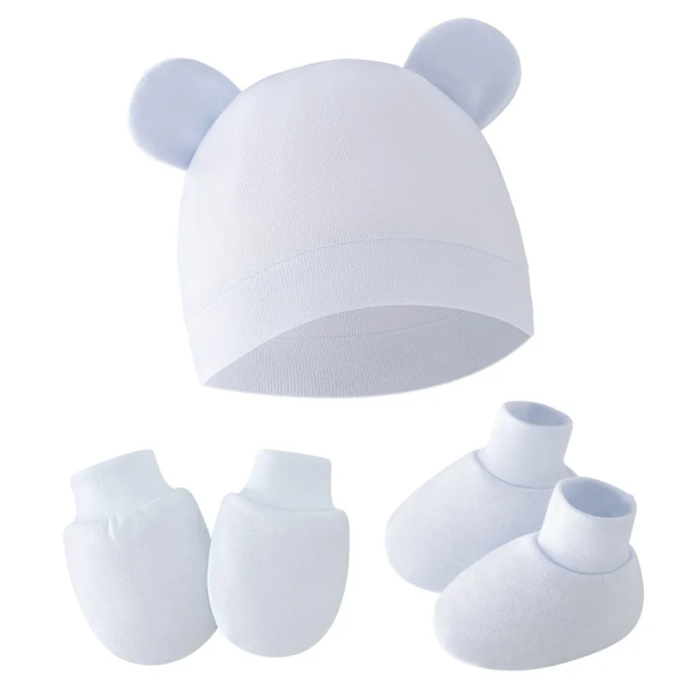 1 Set New Anti Scratching Baby Gloves Cute Ears Solid Color No Scratch Mittens Socks Warm Soft Cotton Hat Foot Cover Set Newborn
1 Set New Anti Scratching Baby Gloves Cute Ears Solid Color No Scratch Mittens Socks Warm Soft Cotton Hat Foot Cover Set Newborn