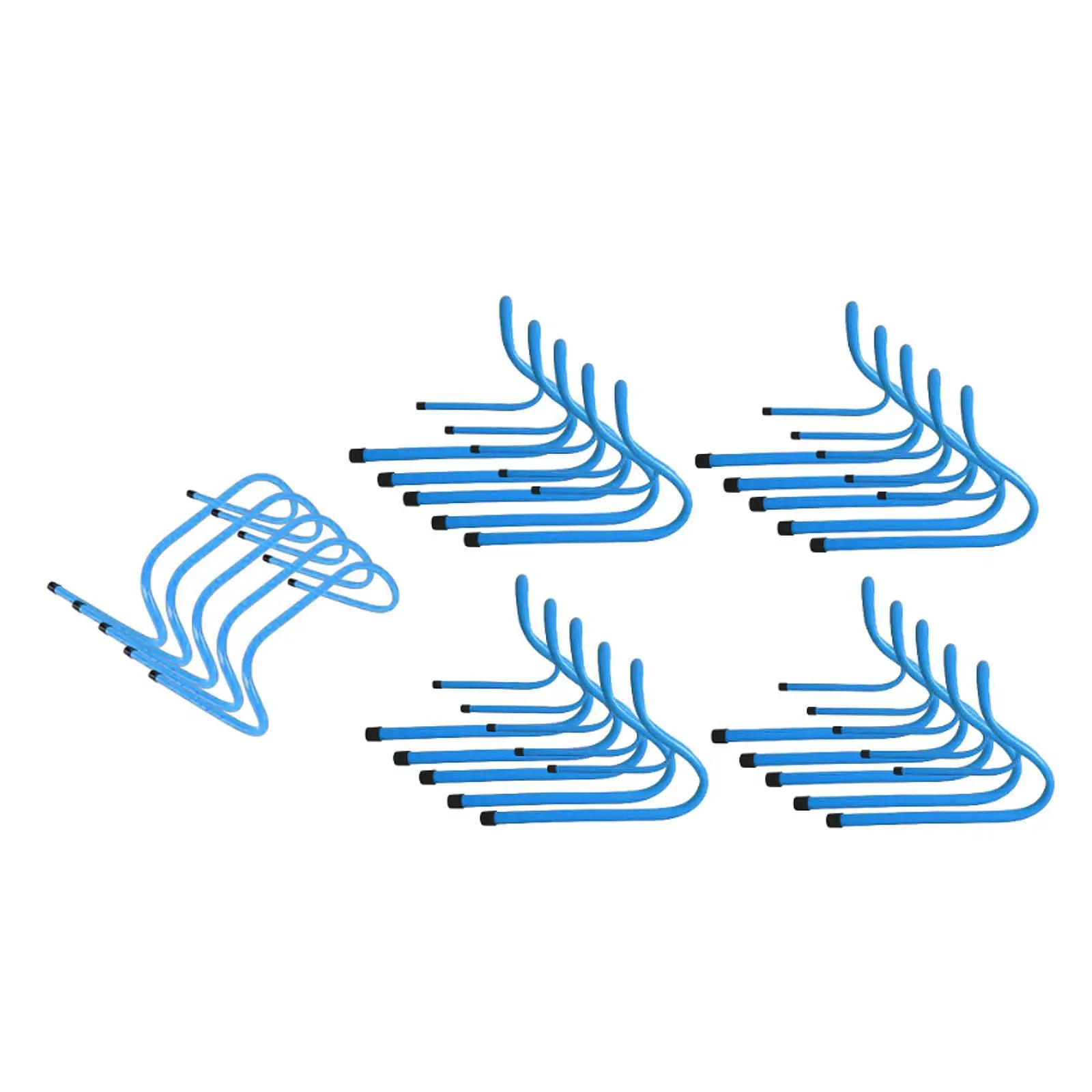 5 Pieces Agility Speed Training Hurdles Obstacles Speed Hurdles for Foot Exercise Soccer Hurdle Training Workout Outdoor Sports
5 Pieces Agility Speed Training Hurdles Obstacles Speed Hurdles for Foot Exercise Soccer Hurdle Training Workout Outdoor Sports