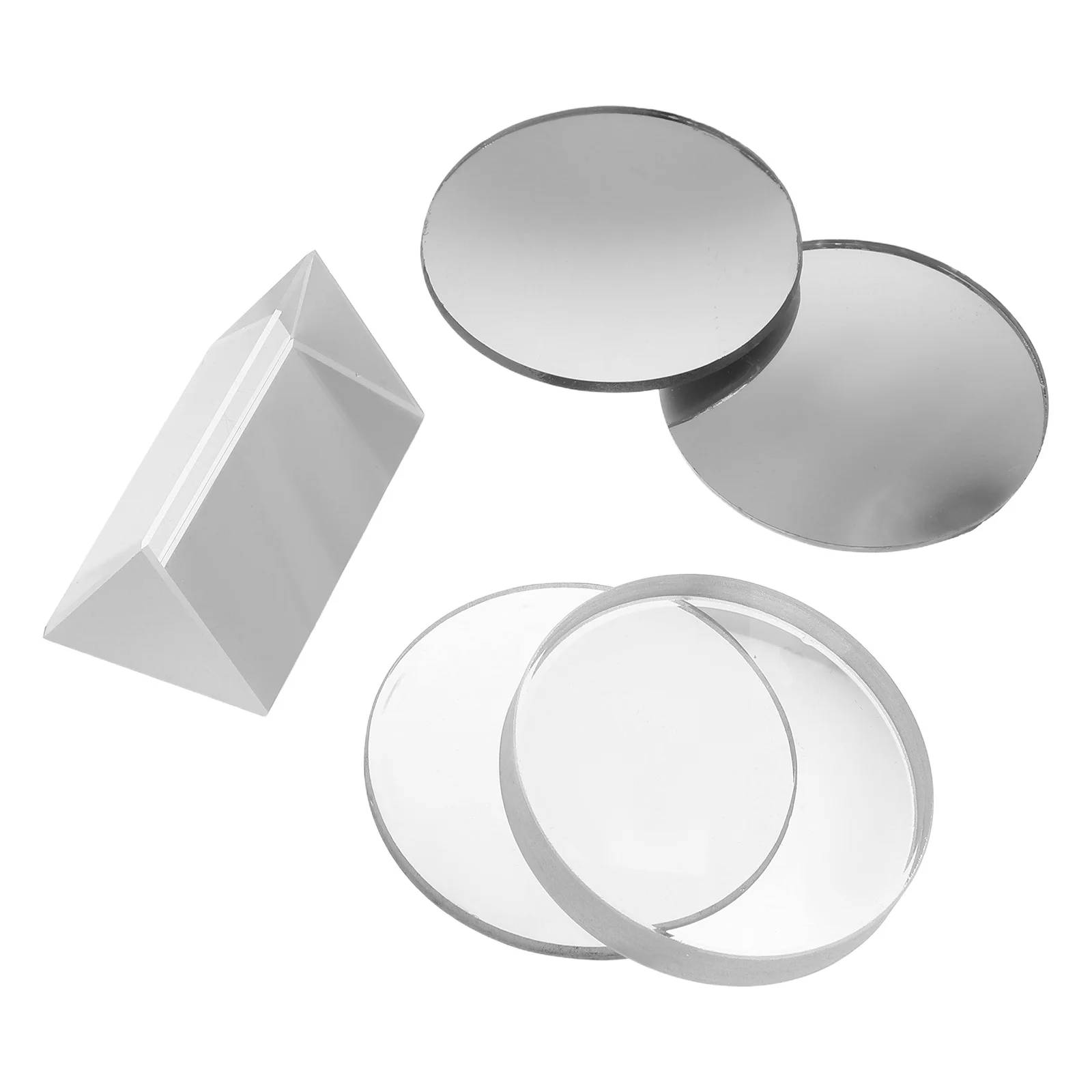 5Pcs Optical Lens Physics Experiment Kit Convex Concave Transparent Glass for Science Teaching Laboratory Demonstrations
5Pcs Optical Lens Physics Experiment Kit Convex Concave Transparent Glass for Science Teaching Laboratory Demonstrations