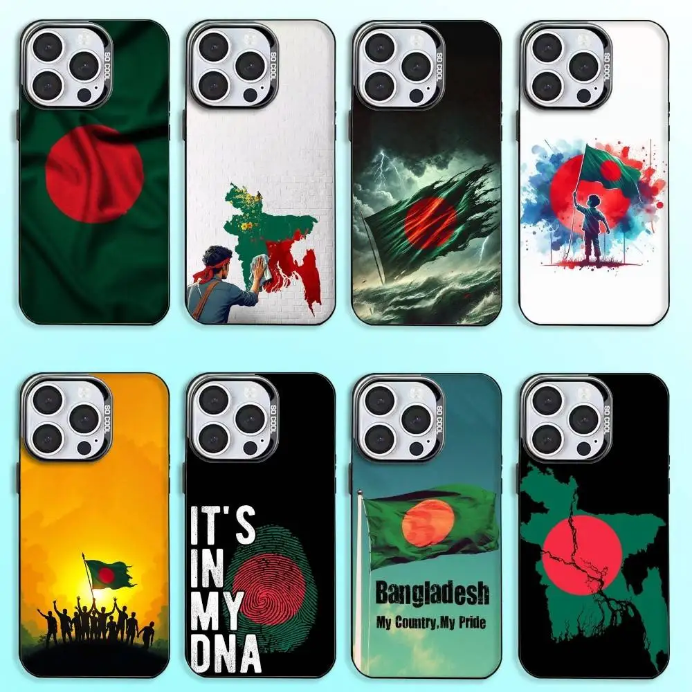 Bangladesh Flag Phone Case For iPhone17,16,15,14,13,12,11 Plus,Pro Max Colored Silver Plated Inside Cover
Bangladesh Flag Phone Case For iPhone17,16,15,14,13,12,11 Plus,Pro Max Colored Silver Plated Inside Cover