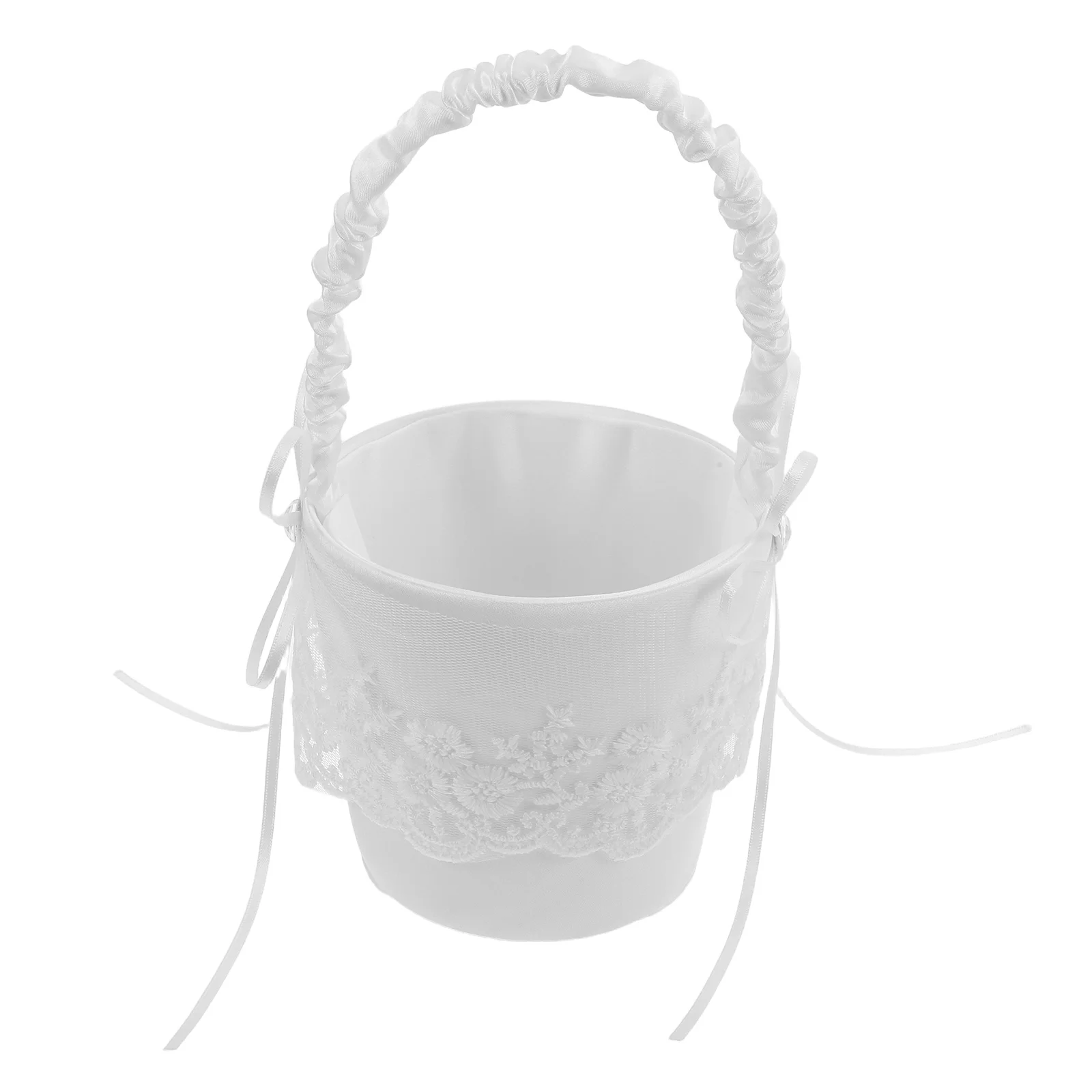 Children's Lace Flower Basket Baby Floral Girl Baskets for Wedding Clear Ceremony Burlap
Children's Lace Flower Basket Baby Floral Girl Baskets for Wedding Clear Ceremony Burlap