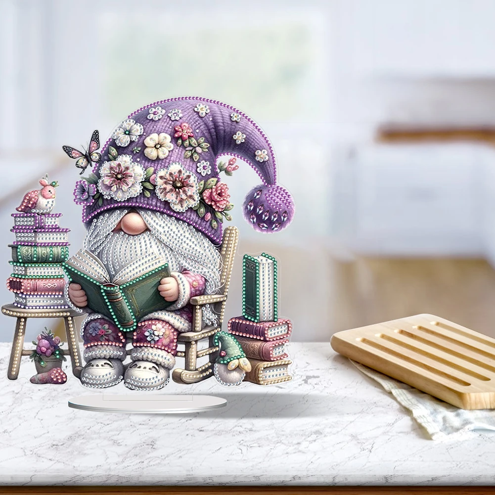 Gnome Double Sided Effect 5D DIY Diamond Art Tabletop Decorations Cute Diamond Painting Desktop Decorations Bedroom Table Decor
Gnome Double Sided Effect 5D DIY Diamond Art Tabletop Decorations Cute Diamond Painting Desktop Decorations Bedroom Table Decor