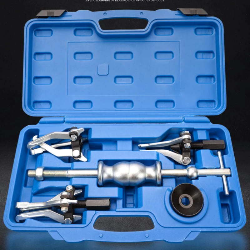 Sliding Hammer Pulling Horse Universal Puller Heavy Half Axis Bearing Sheet Metal Repair Tool Large Inner and Outer Angles
Sliding Hammer Pulling Horse Universal Puller Heavy Half Axis Bearing Sheet Metal Repair Tool Large Inner and Outer Angles