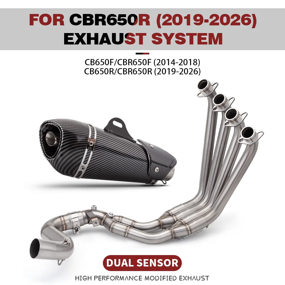 For CBR650R CBR650R CBR650F CB650F 2014-2026 Motorcycle Exhaust System Modify Stainless Front Pipe Exhaust 51MM
For CBR650R CBR650R CBR650F CB650F 2014-2026 Motorcycle Exhaust System Modify Stainless Front Pipe Exhaust 51MM