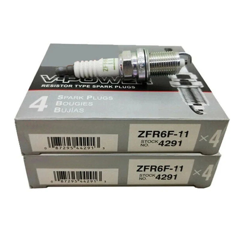 4/6pcs 4291 ZFR6F-11 New Spark Plug For Honda Civic 2001 2002 2003 2004 2005 ZFR6F11 High Quality Car Accessories
4/6pcs 4291 ZFR6F-11 New Spark Plug For Honda Civic 2001 2002 2003 2004 2005 ZFR6F11 High Quality Car Accessories
