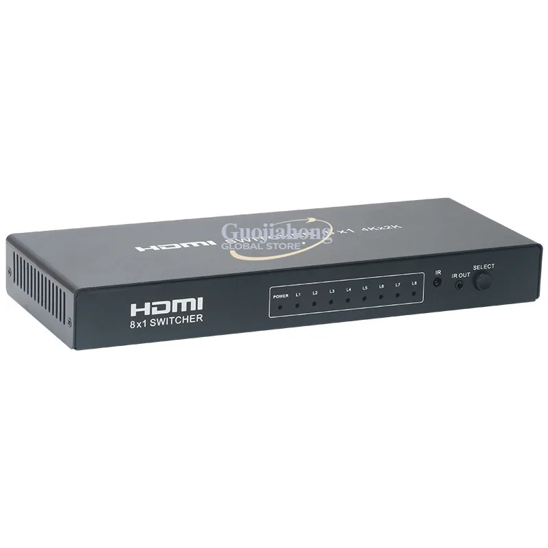 4KHDM & I Switcher 8 In 1 Out Converter 8 by 1 8 Cut 1 Selector Version 1.4 Engineering Machine
4KHDM & I Switcher 8 In 1 Out Converter 8 by 1 8 Cut 1 Selector Version 1.4 Engineering Machine