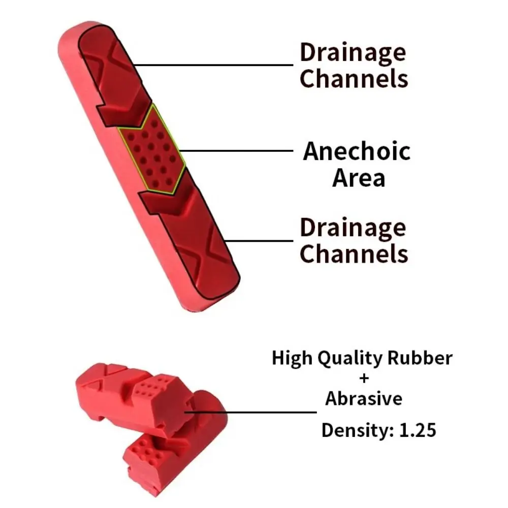 1 Pair Rubber Bicycle V-brake Pads Replaceable Drawer Type Bike Brake Blocks Caliper Brake Pads Lightweight Bicycle Brake Pads
1 Pair Rubber Bicycle V-brake Pads Replaceable Drawer Type Bike Brake Blocks Caliper Brake Pads Lightweight Bicycle Brake Pads