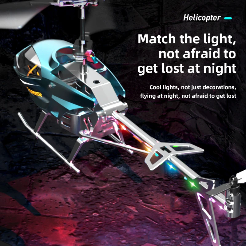 3.5CH RC Helicopter XK913 with Light - Fall Resistant Remote Control Aircraft, Flying Toy for Kids Boys Gifts
3.5CH RC Helicopter XK913 with Light - Fall Resistant Remote Control Aircraft, Flying Toy for Kids Boys Gifts