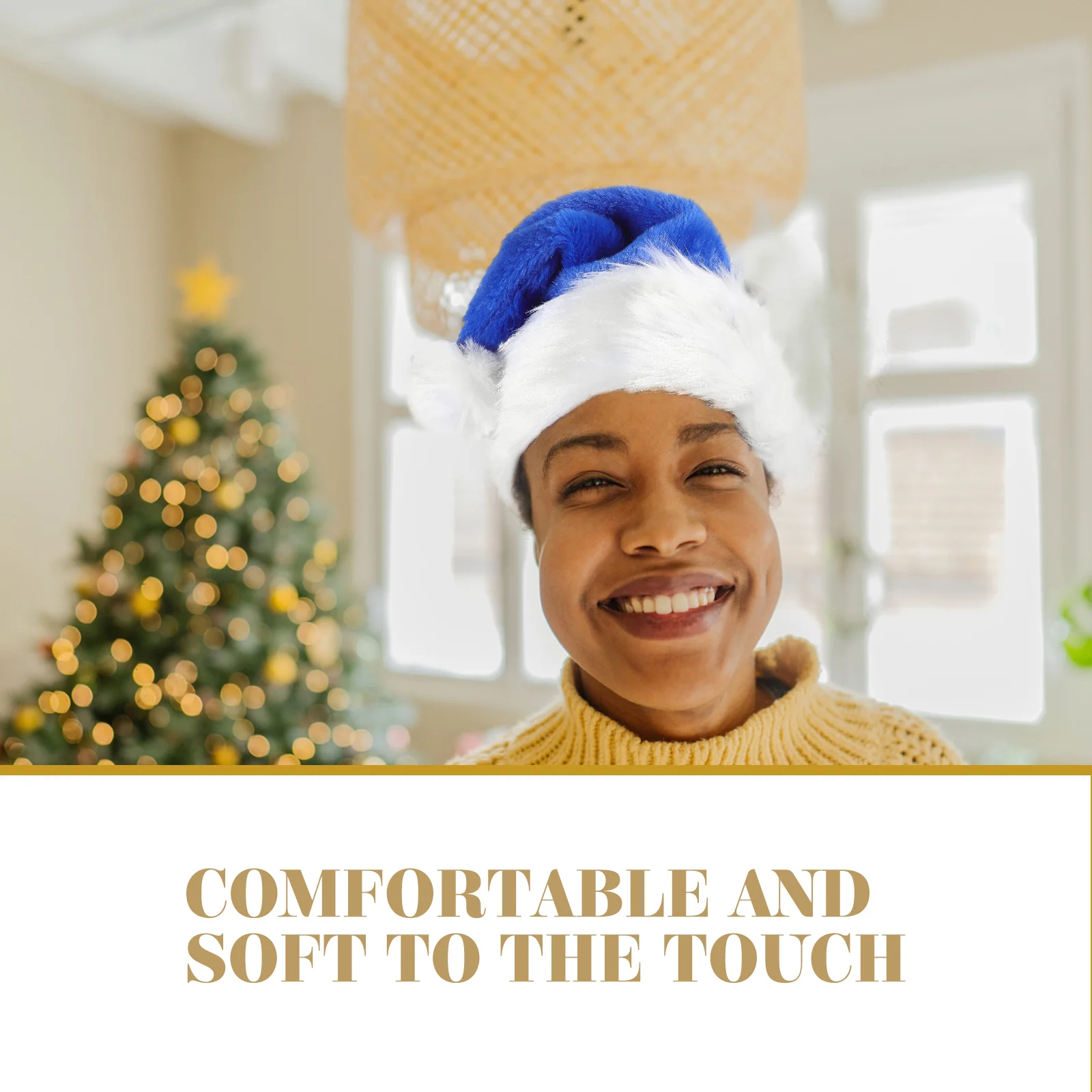 2pcs Blue Santa Hat Santa Hat Men For Men Women Kids Thickened Xmas Party Hats Christmas Cap Holiday Decorations
2pcs Blue Santa Hat Santa Hat Men For Men Women Kids Thickened Xmas Party Hats Christmas Cap Holiday Decorations