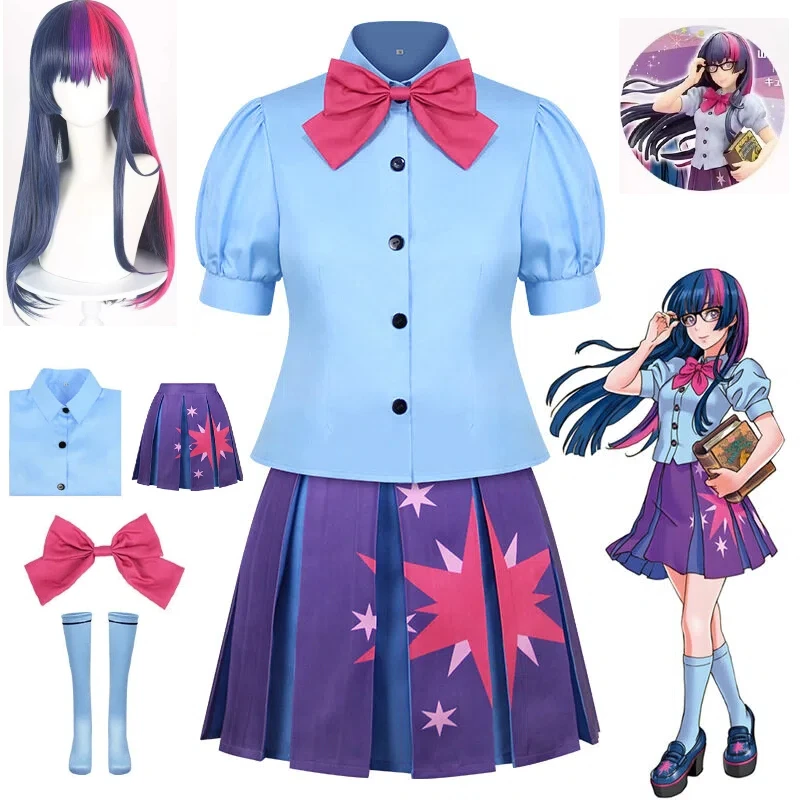 Anime Girl Role Play Outfit Bow Mini Dress Wig Set Fantasy Horse Girl Costume Halloween Party Stage Performance Dress Up Clothes
Anime Girl Role Play Outfit Bow Mini Dress Wig Set Fantasy Horse Girl Costume Halloween Party Stage Performance Dress Up Clothes