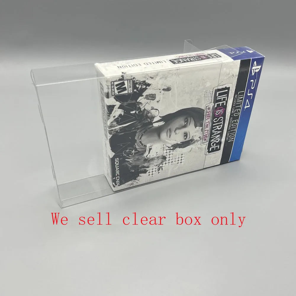 20PCS Transparent Clear box For PS4 limited game card color box plastic PET Protector collection storage protective box
20PCS Transparent Clear box For PS4 limited game card color box plastic PET Protector collection storage protective box