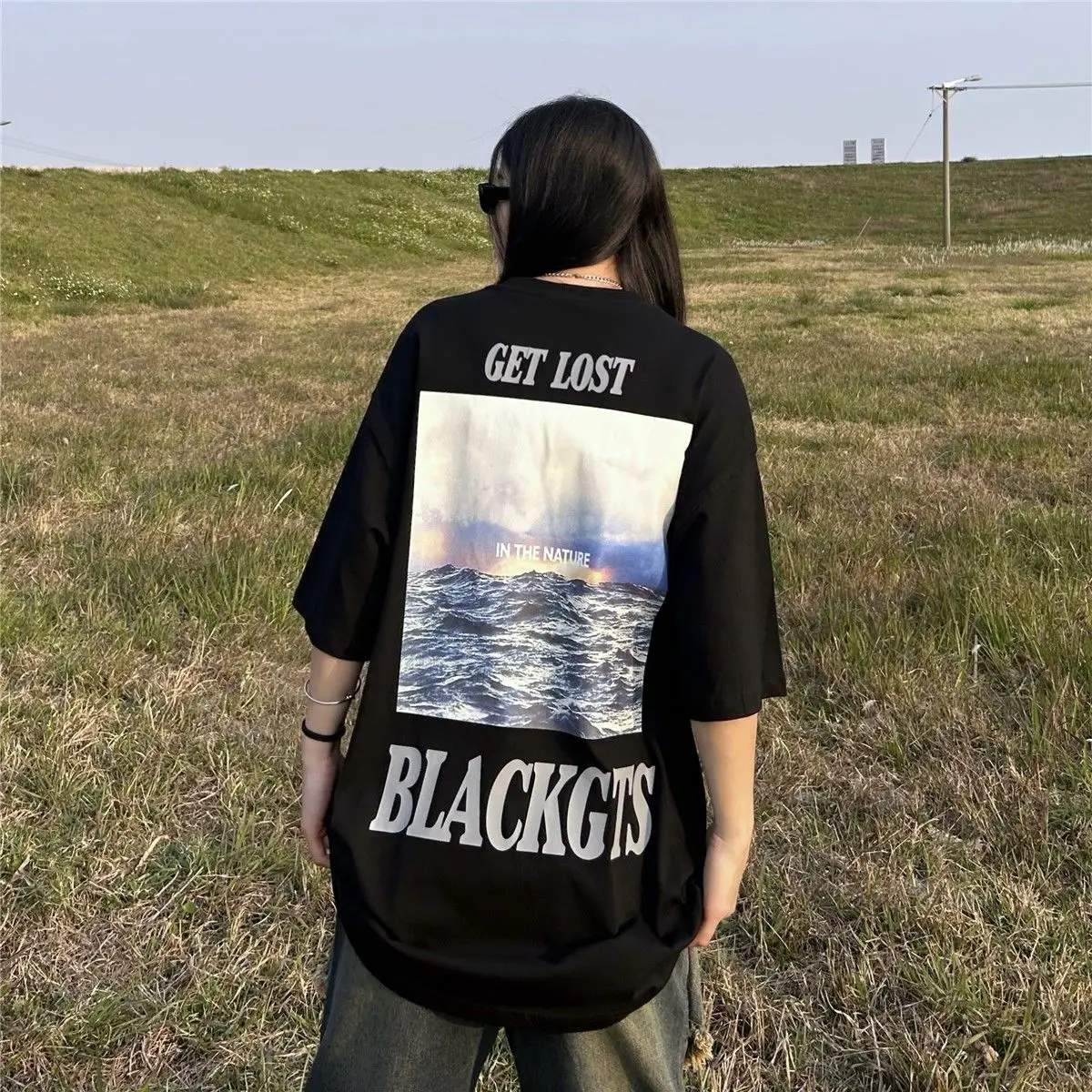 Pure cotton landscape printed short-sleeved T-shirt for men and women loose high street trendy round neck top ins style y2k tops
Pure cotton landscape printed short-sleeved T-shirt for men and women loose high street trendy round neck top ins style y2k tops