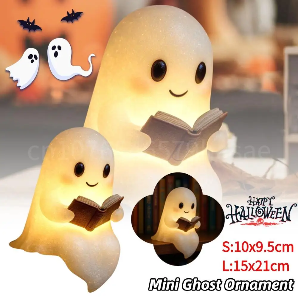 Хэллоуин милый призрак лампа для чтения смола светодиодный ночник жуткий настольный светильник украшения для декора спальни подарки на Хэллоуин
Хэллоуин милый призрак лампа для чтения смола светодиодный ночник жуткий настольный светильник украшения для декора спальни подарки на Хэллоуин