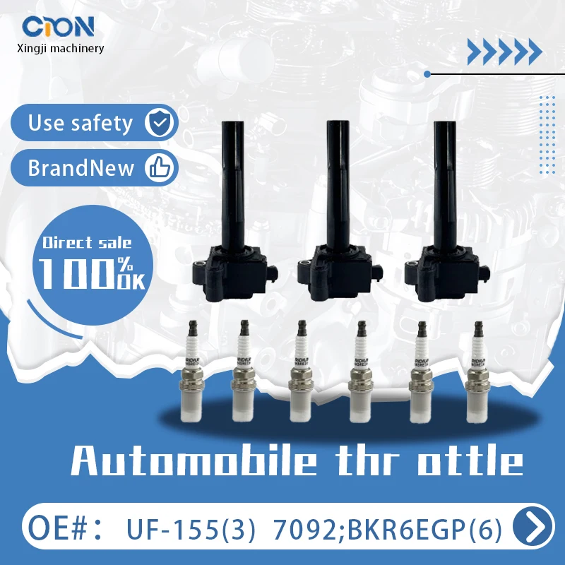 a set of Xingji 6 Ignition Coil Packs and Spark Plugs For Lexus ES300 Toyota Camry Sienna Solara 1996-2003 #UF155 And #7092
a set of Xingji 6 Ignition Coil Packs and Spark Plugs For Lexus ES300 Toyota Camry Sienna Solara 1996-2003 #UF155 And #7092