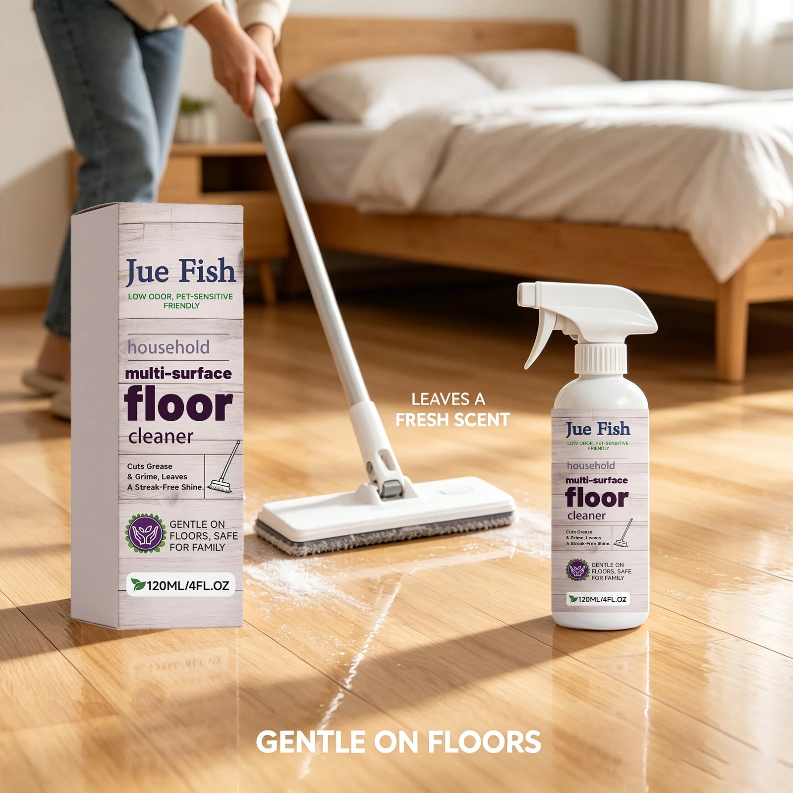Multi-surface Floor Cleaner Spray Removing Stubborn Dirt Polishing Improving Floor Gloss Pet-Safe Gentle Floor Cleaning Solution
Multi-surface Floor Cleaner Spray Removing Stubborn Dirt Polishing Improving Floor Gloss Pet-Safe Gentle Floor Cleaning Solution