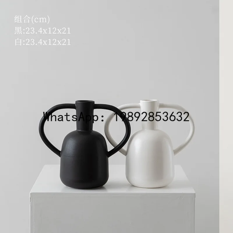 HP Ceramic Vase Modern Simple Ornament ins Circle Vase Creative Ceramic
HP Ceramic Vase Modern Simple Ornament ins Circle Vase Creative Ceramic