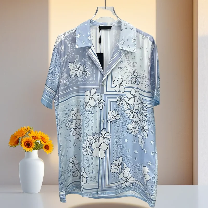 Royal luxury shirt, mens designer clothing, casual short sleeve, social paisley floral print cuban button down shirt, high quali
Royal luxury shirt, mens designer clothing, casual short sleeve, social paisley floral print cuban button down shirt, high quali