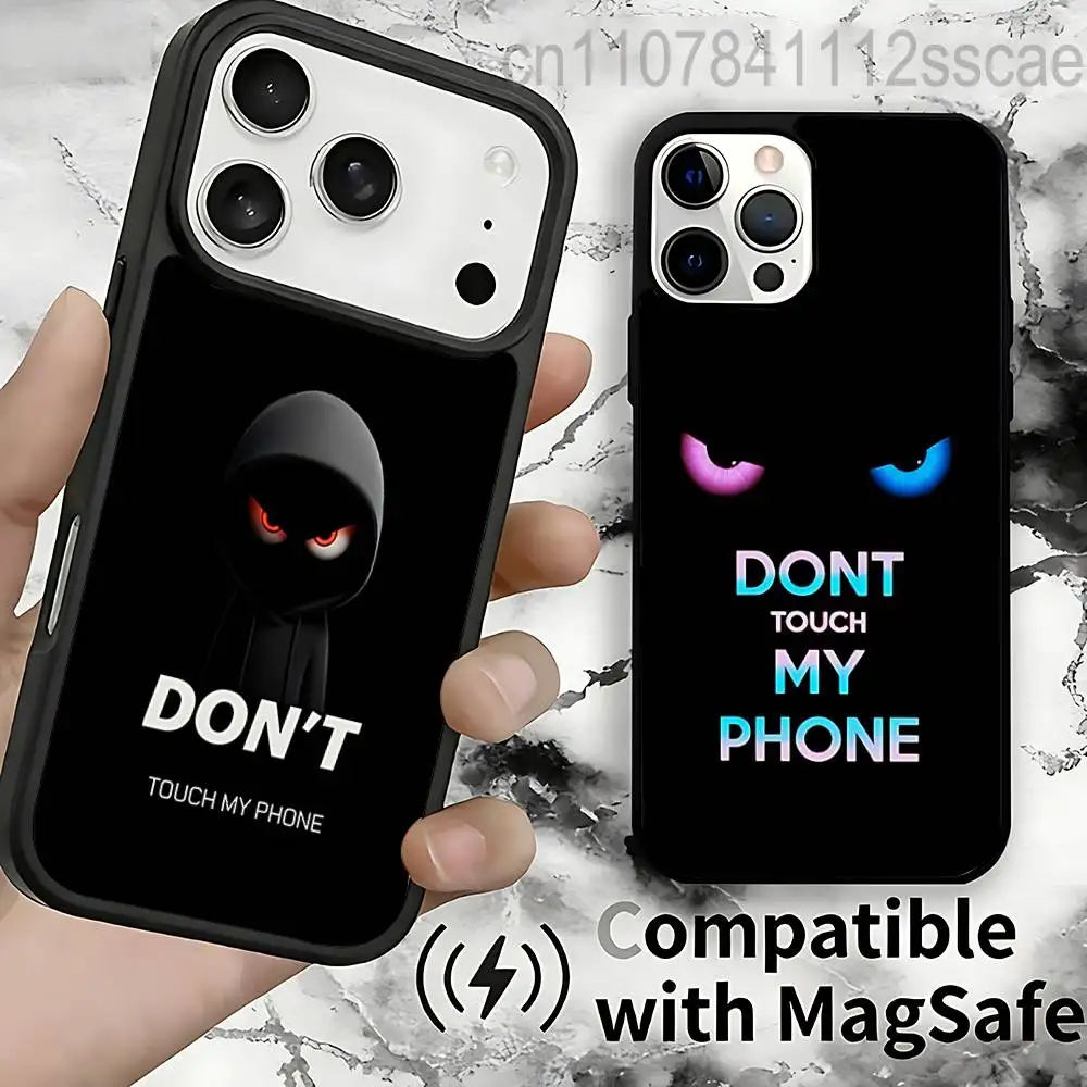 Emoji Dont Touch My Phone art Magnetic Wireless Charging Case For iPhone 11,12,13,14,15,16,17,Pro,Max,Plus Shockproof Cover
Emoji Dont Touch My Phone art Magnetic Wireless Charging Case For iPhone 11,12,13,14,15,16,17,Pro,Max,Plus Shockproof Cover