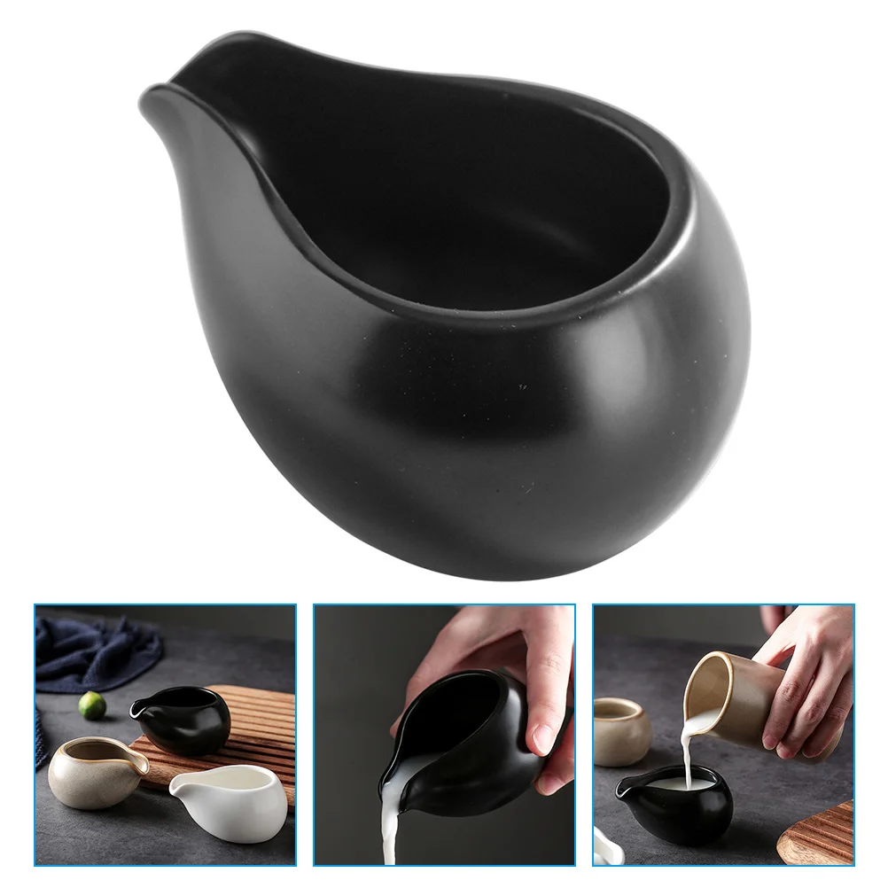 Sauce Pitcher Small Milk Kettle Coffee Syrup Dispenser Milk Dispenser Syrup Pitcher Ceramic cup sauce pitcher
Sauce Pitcher Small Milk Kettle Coffee Syrup Dispenser Milk Dispenser Syrup Pitcher Ceramic cup sauce pitcher