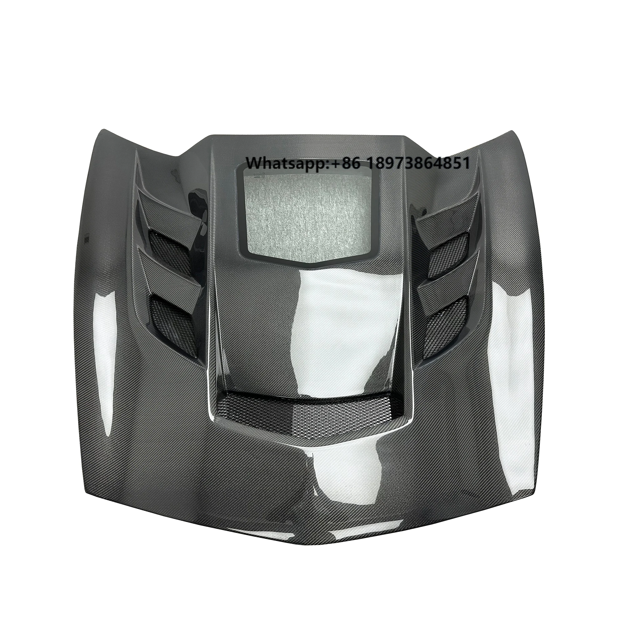 High Quality KR-1 Style Glossy Carbon Fiber Car Hood Bonnet With Glass for Chevrolet Corvette C7 Z06 Carbon Hood
High Quality KR-1 Style Glossy Carbon Fiber Car Hood Bonnet With Glass for Chevrolet Corvette C7 Z06 Carbon Hood