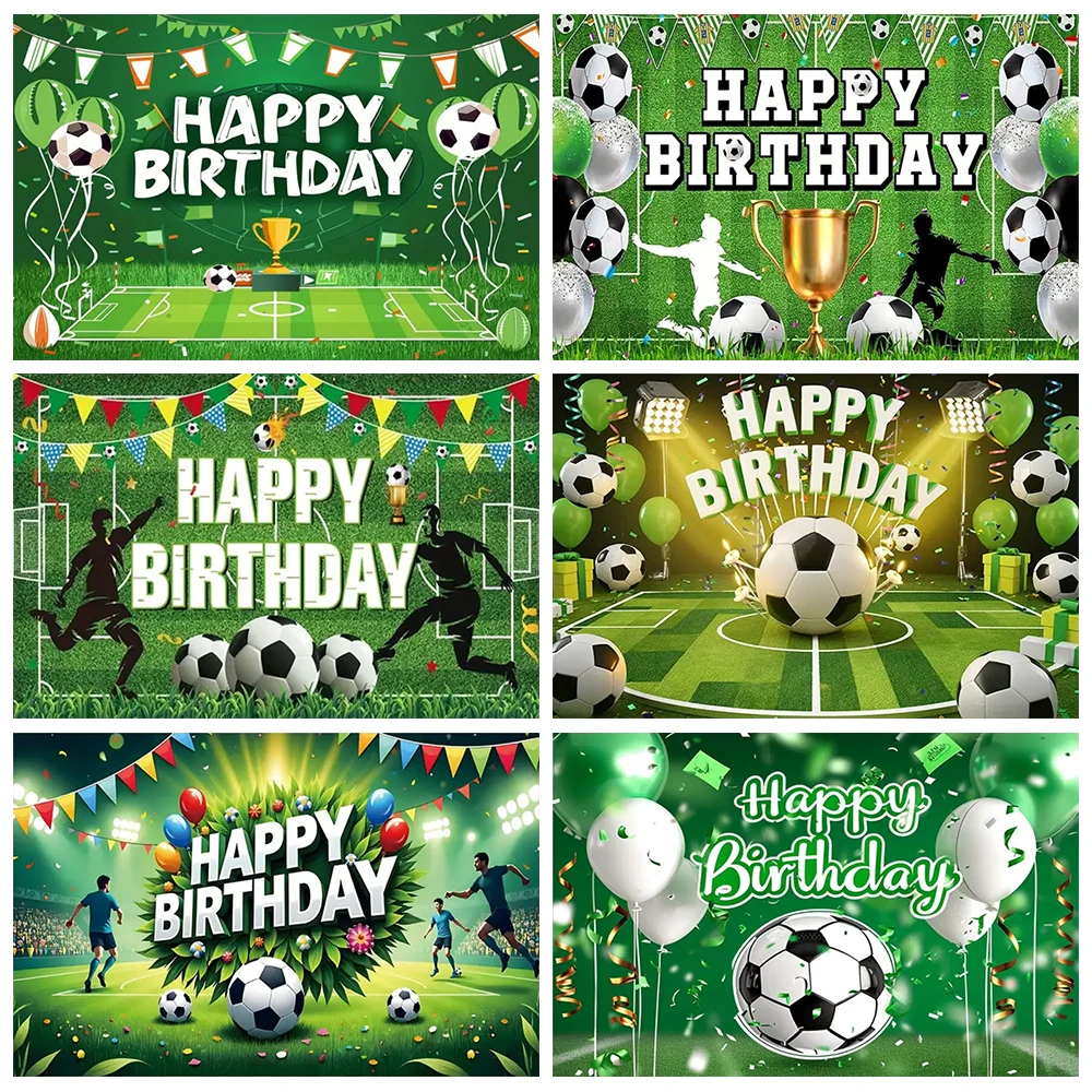Football Theme Happy Birthday Backdrop Soccer Field Stadium Sports Boys Birthday Party Decor Background Banner Photozone Props
Football Theme Happy Birthday Backdrop Soccer Field Stadium Sports Boys Birthday Party Decor Background Banner Photozone Props