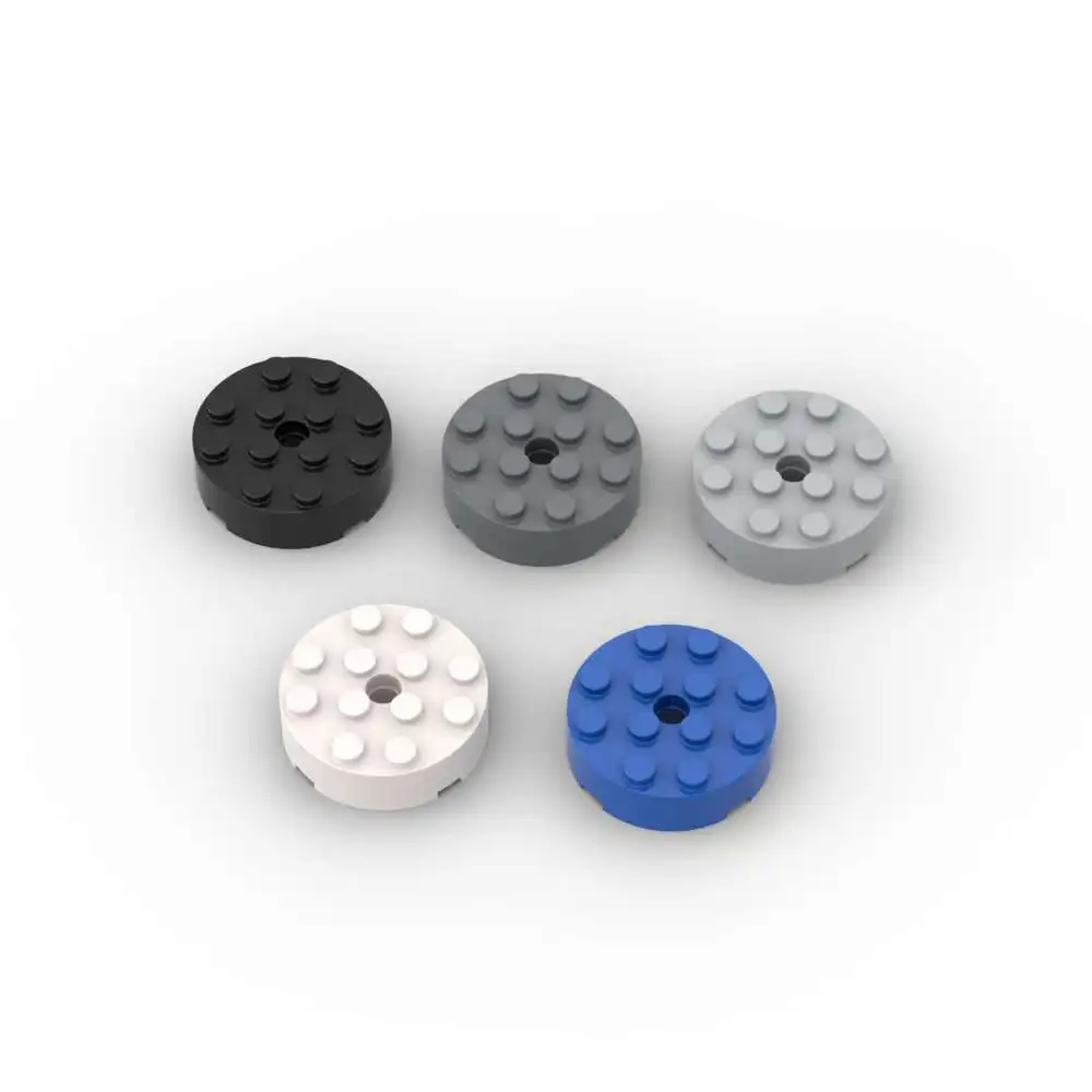MOC 10PCS Puzzle Particle 87081 Round 4x4 Building Block Kit High-Tech With Hole Bricks Idea Toy Children Kid Gift Dropshipping
MOC 10PCS Puzzle Particle 87081 Round 4x4 Building Block Kit High-Tech With Hole Bricks Idea Toy Children Kid Gift Dropshipping