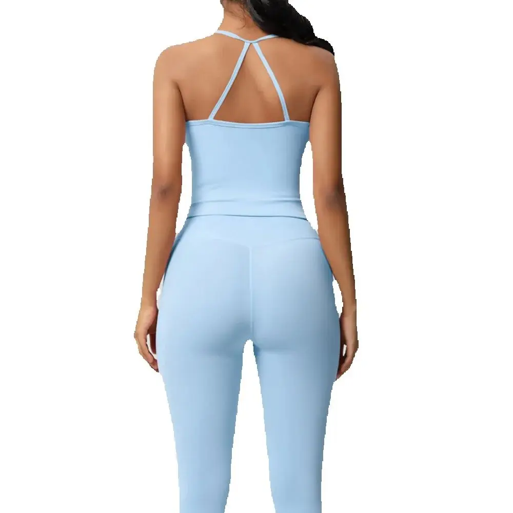 Yoga Clothes Set Women Tracksuit Fitness Suit Training Sleeveless Sport Vest Gym Set Workout Overalls Sport Underwear Sportswear
Yoga Clothes Set Women Tracksuit Fitness Suit Training Sleeveless Sport Vest Gym Set Workout Overalls Sport Underwear Sportswear