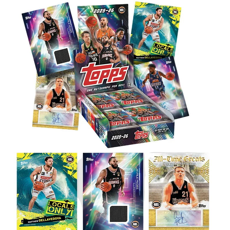 Original 2026 Topps Australian NBL Hobby Box Basketball Trading Cards Collectible Blind Box Sports Fan Surprise Gift In Stock
Original 2026 Topps Australian NBL Hobby Box Basketball Trading Cards Collectible Blind Box Sports Fan Surprise Gift In Stock