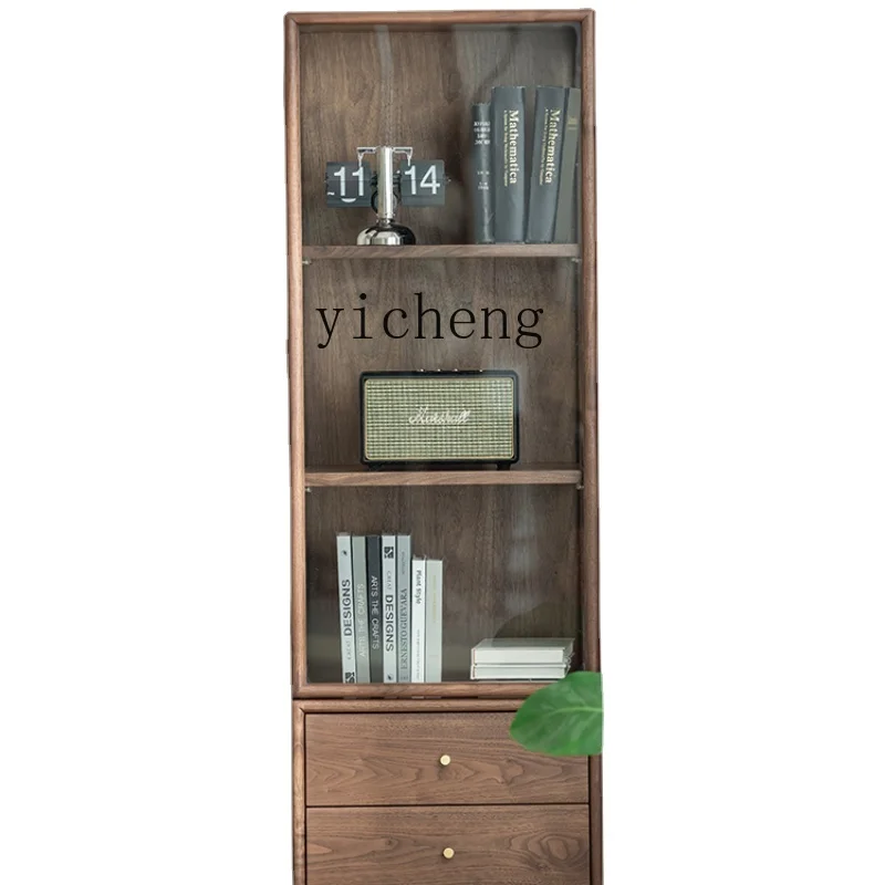Zk Solid Wood Bookcase Glass Door TV Side Cabinet Multi-Function Display Side Cabinet
Zk Solid Wood Bookcase Glass Door TV Side Cabinet Multi-Function Display Side Cabinet