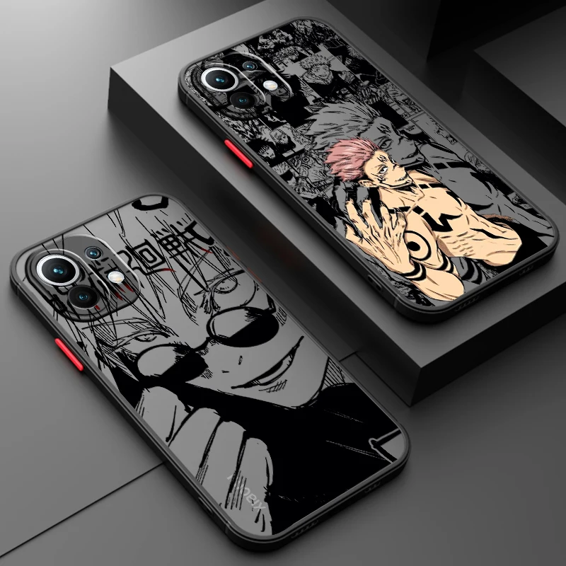 Jujutsu Kaisen Anime Popular Frosted Translucent For Xiaomi Mi 13 12 12T 11T 11 11i 10T 10 9T Pro Lite Ultra 5G Matte
Jujutsu Kaisen Anime Popular Frosted Translucent For Xiaomi Mi 13 12 12T 11T 11 11i 10T 10 9T Pro Lite Ultra 5G Matte