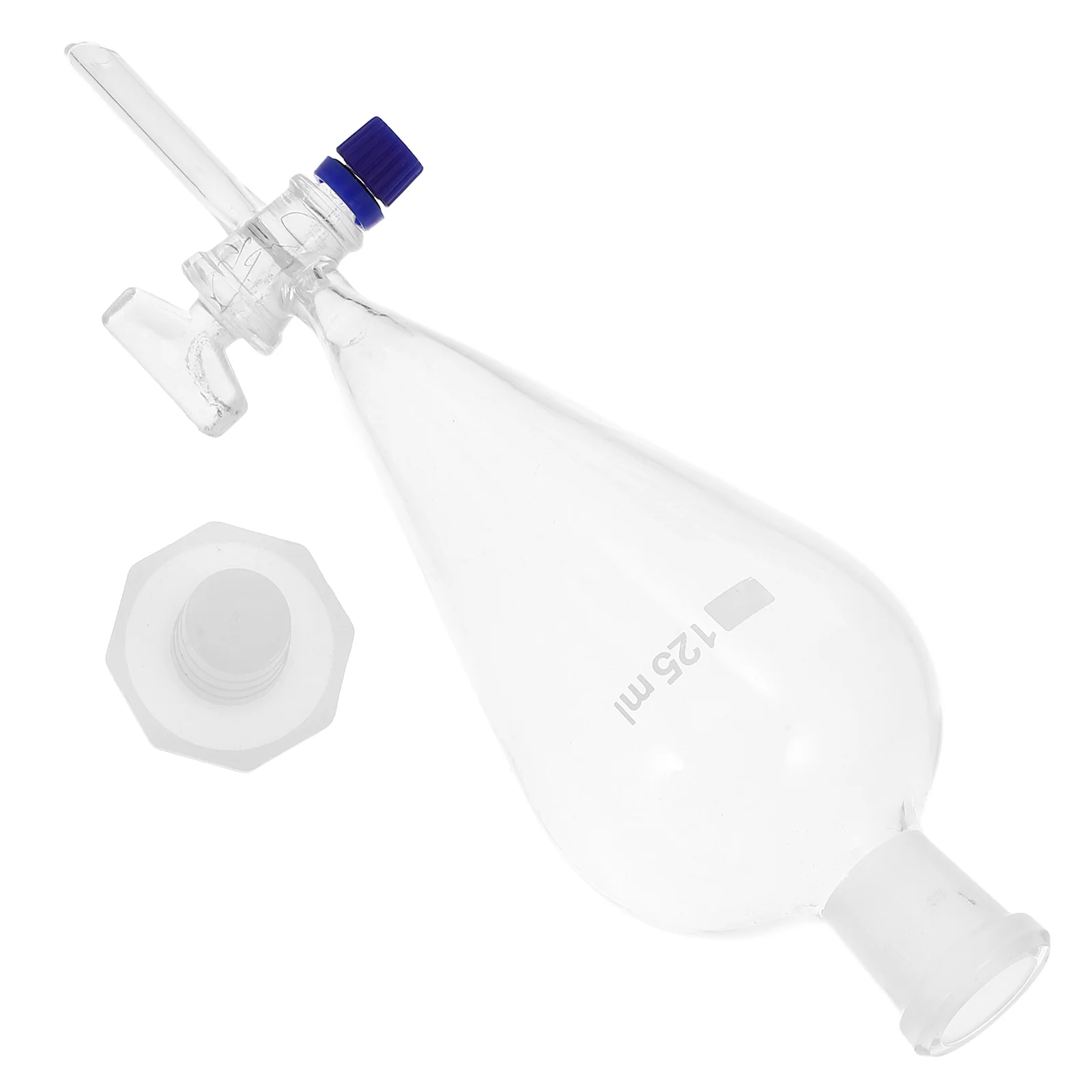 125 Ml Funnel Pear Shaped Leak PTFE Round Glass Separatory Borosilicate Separation Transparent Chemistry Distiller
125 Ml Funnel Pear Shaped Leak PTFE Round Glass Separatory Borosilicate Separation Transparent Chemistry Distiller