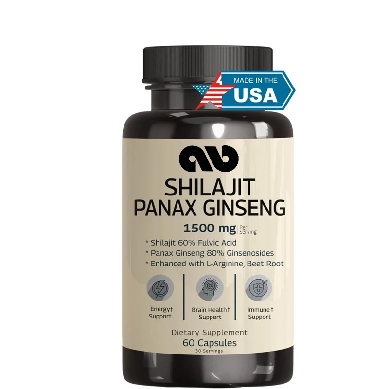 Капсулы Shilajit Pure Himalaya (60% полная кислота) — Каждая порция содержит 1500 миллиграмм женьшеня — Поддержка иммунитета
Капсулы Shilajit Pure Himalaya (60% полная кислота) — Каждая порция содержит 1500 миллиграмм женьшеня — Поддержка иммунитета
