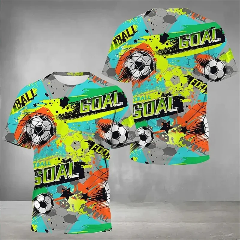 Fashion T Shirts for Men 3D Print Football Tee Top Short Sleeve Oversized Hip Hop O-Neck Soccer Graphic T Shirts Male Camiseta
Fashion T Shirts for Men 3D Print Football Tee Top Short Sleeve Oversized Hip Hop O-Neck Soccer Graphic T Shirts Male Camiseta