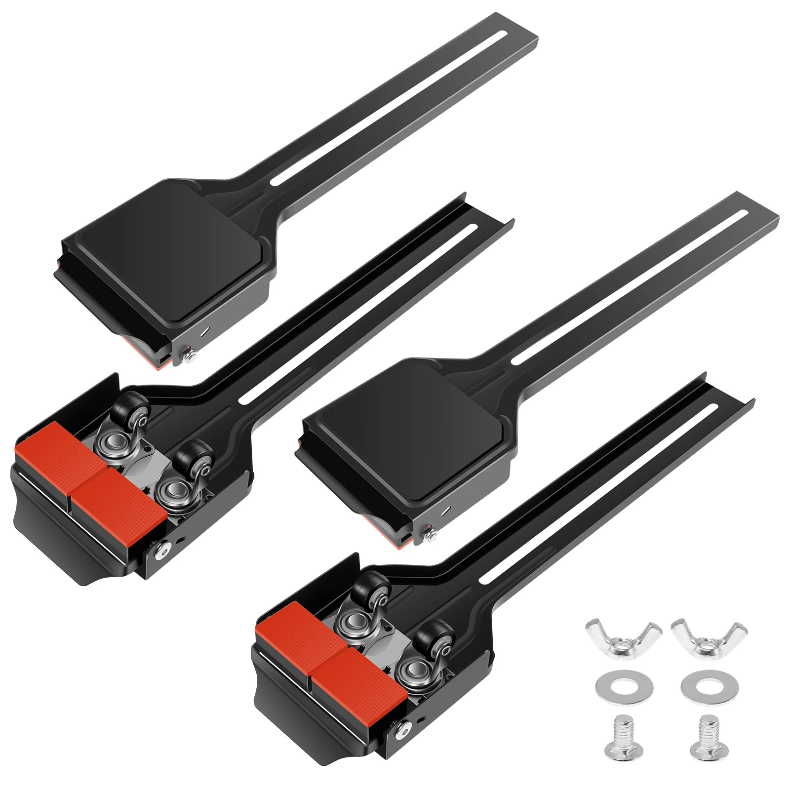 2pcs Appliance Rollers 50-84cm Extendable Heavy Duty Appliance Sliders 500kg Load Capacity Heavy Duty Metal Furniture Mover
2pcs Appliance Rollers 50-84cm Extendable Heavy Duty Appliance Sliders 500kg Load Capacity Heavy Duty Metal Furniture Mover
